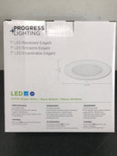 Progress lighting P800005-028-30 Progress Lighting 7 in. 3000K White Integrated LED Recessed Trim