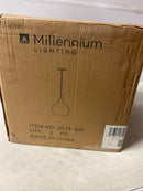 Millennium Lighting 2071-BN 13" Wide Pendant - Brushed Nickel