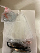 Z-Lite 3034P8-RB Harper 8" Wide Mini Pendant - Rubbed Brass