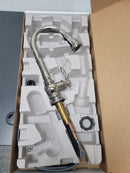Kohler K-99261-SN Artifacts 1.5 GPM Single Hole Pull Down Kitchen Faucet - Vibrant Polished Nickel
