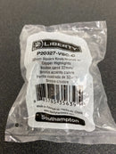 Liberty P20327-VBC-C Southampton 1-1/4 in. (32mm) Bronze with Copper Highlights Double Square Cabinet Knob