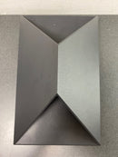 Elegant Lighting LDOD4022BK Raine 7" Wide LED Outdoor Wall Sconce - Black