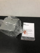 Elegant Lighting LDOD4004S Raine 6" Tall LED Outdoor Wall Sconce - Silver