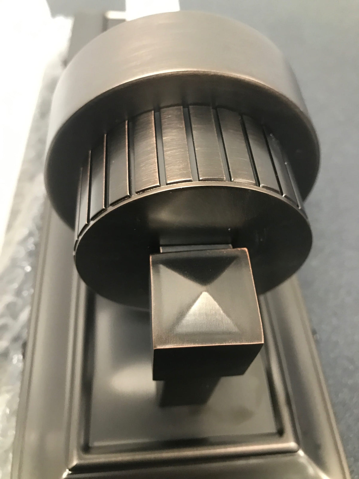 Minka Lavery 5500-281-L 13" Tall Integrated LED Wall Sconce with Glass Shade - Harvard Court Bronze (Plated)