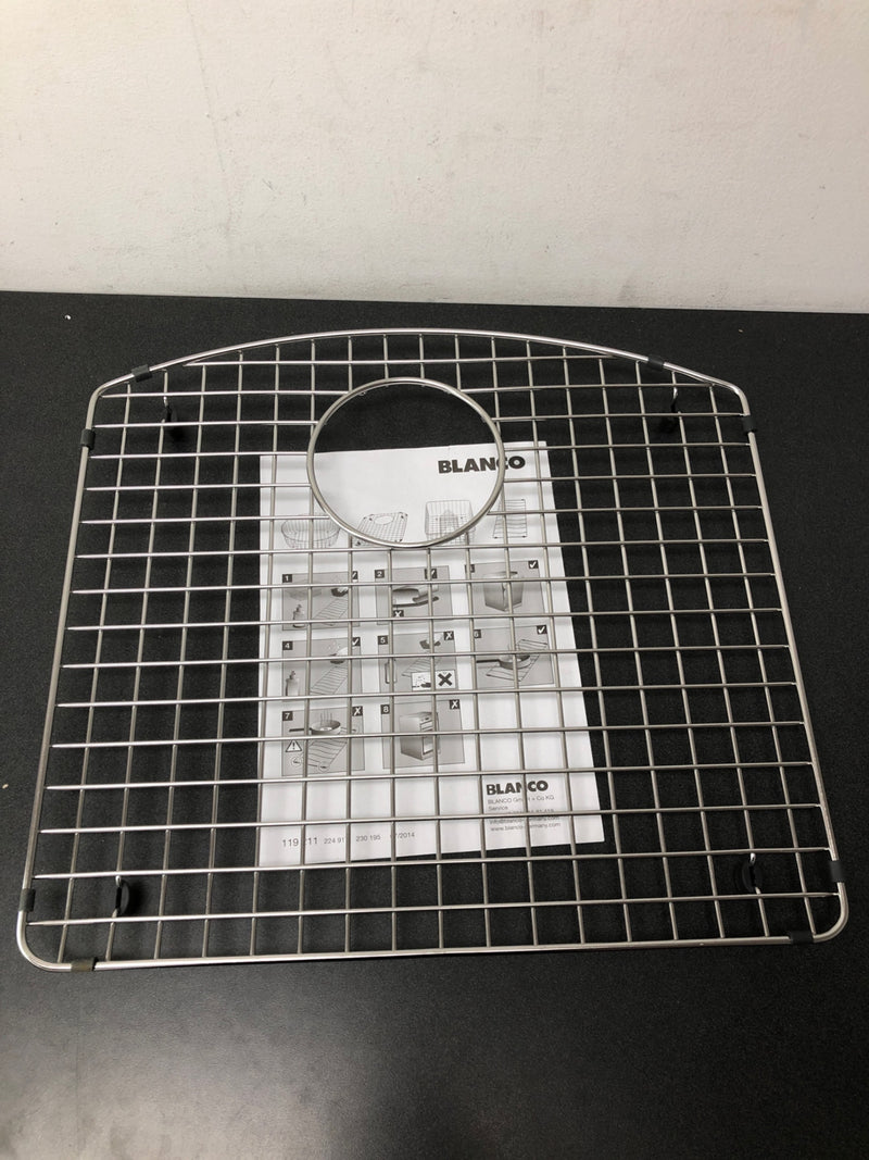 Blanco 221011 Stainless Steel Basin Rack for Diamond 70/30 Double Bowl Sinks - Left Bowl - Stainless Steel