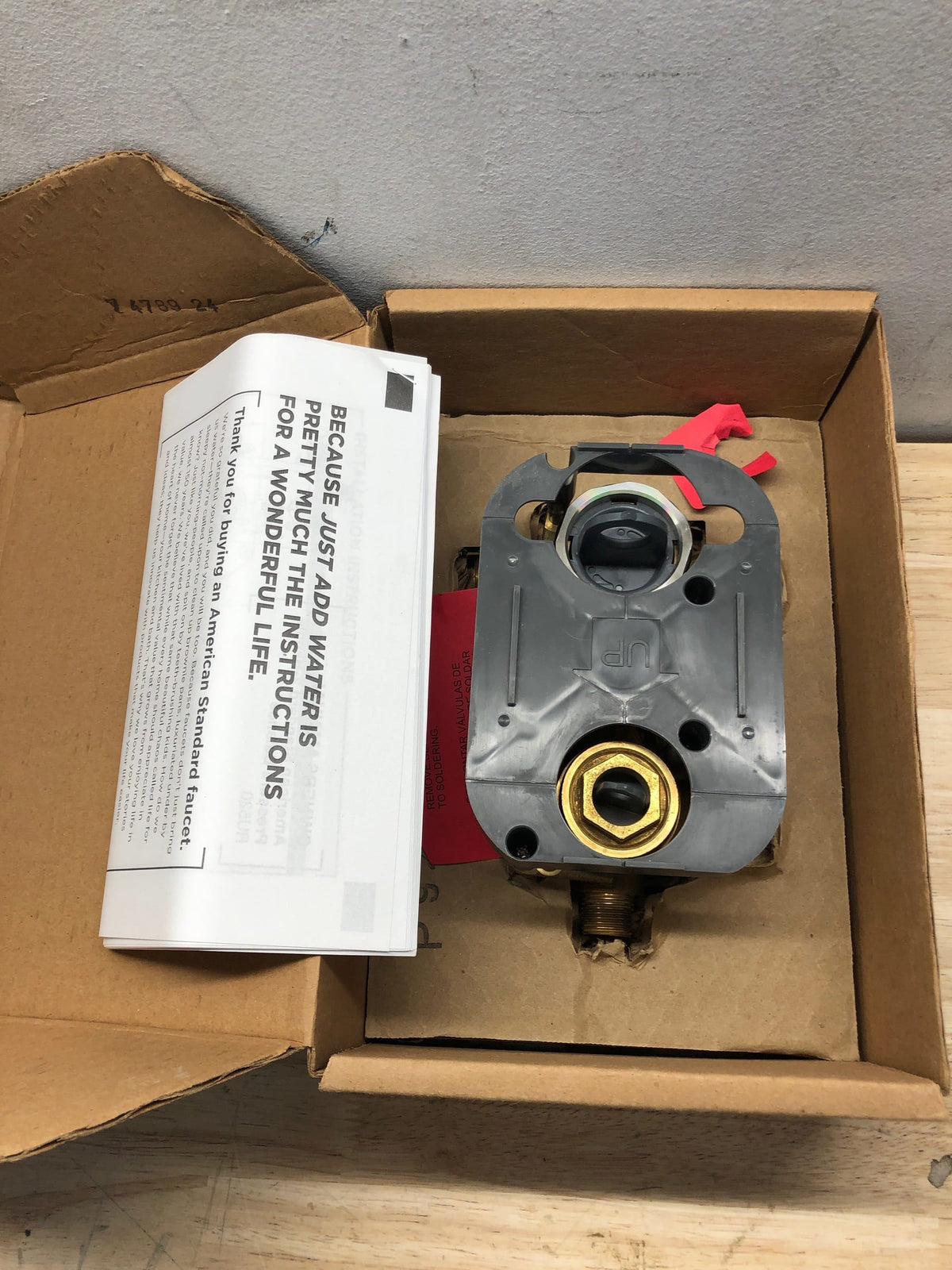 American Standard RU520 Pressure Balance Valve Rough-In with Diverter - N/A