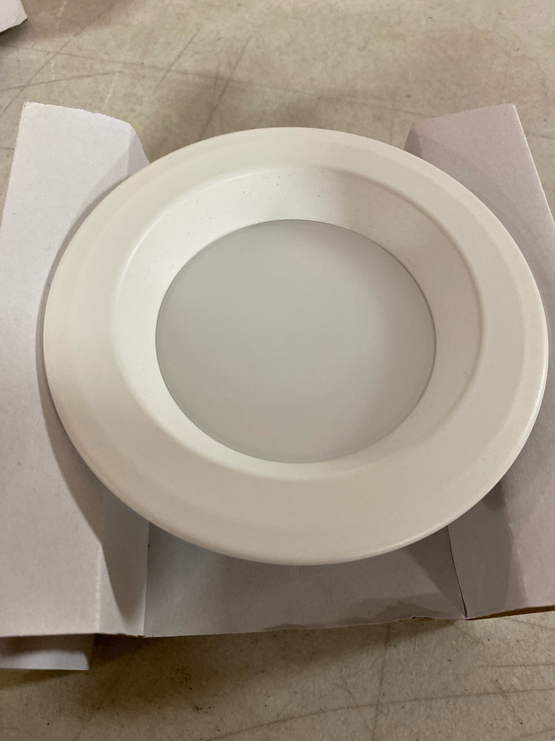 Elco EL41535 4" Integrated LED Reflector Recessed Trim - 800 Lumens 3500 Kelvin - White