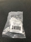 Top Knobs TK910BLK Hillmont 1-3/8 Inch Oval Cabinet Knob from the Lynwood Collection - Flat Black