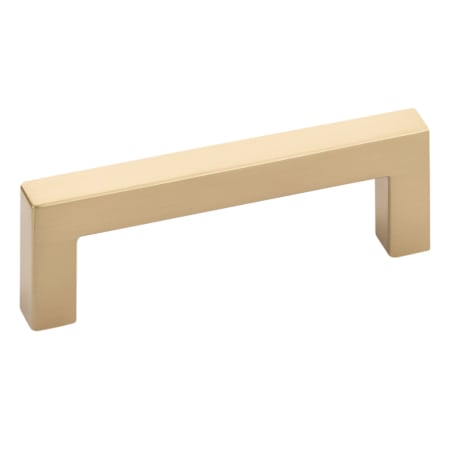 Emtek 86708US4 Warwick 8 Inch Center to Center Handle Cabinet Pull from the Modern Rectangular Collection - Satin Brass