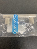 Amerock BP36557PNSS Esquire Dual 3 and 3-3/4 Inch Center to Center Bar Cabinet Pull - Polished Nickel / Stainless Steel