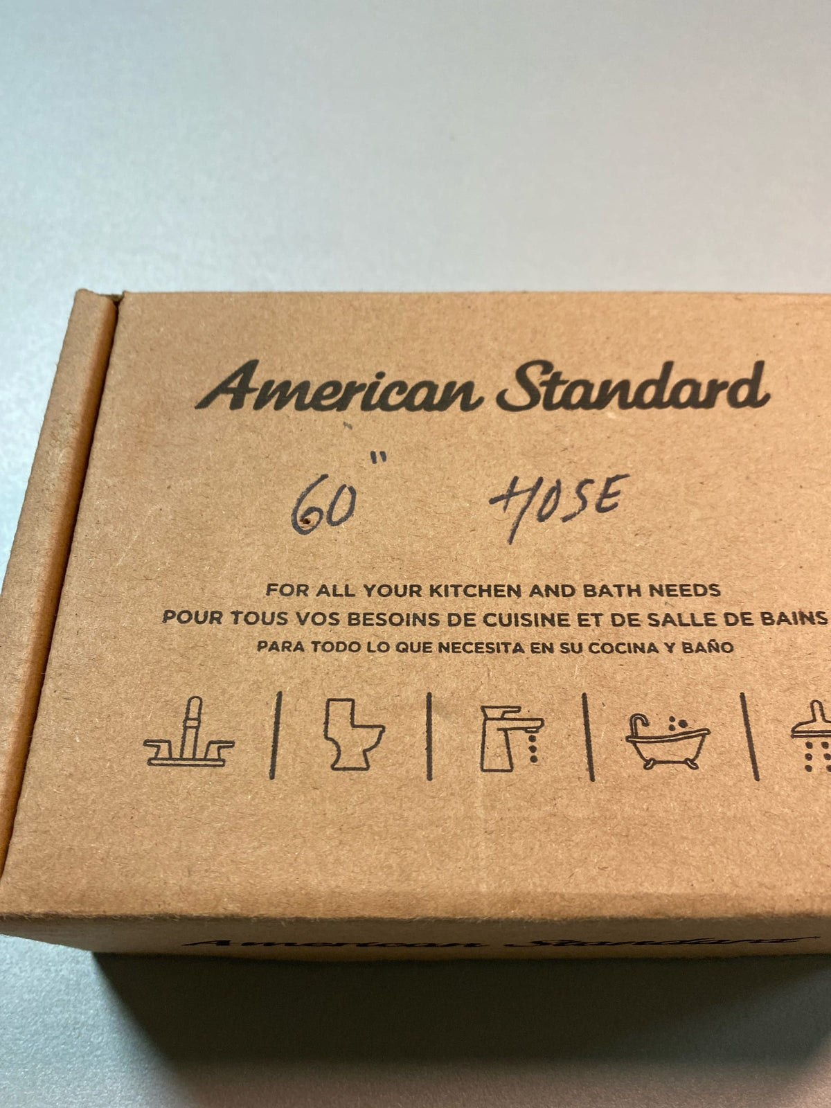 American Standard 8888035.243 Modern Hand Shower Hose, Matte Black