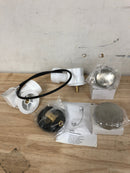 PROFLO PF644ZBN PF644 Series 22" PVC Cable Drain with Trim - Brushed Nickel