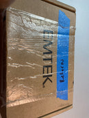 Emtek 2114US26138 Modern Rectangular 7-1/4 Inch Passage Mortise Pocket Door Pull for 1-3/8" Thick Doors - Polished Chrome