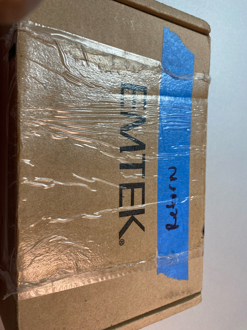 Emtek 2114US26138 Modern Rectangular 7-1/4 Inch Passage Mortise Pocket Door Pull for 1-3/8" Thick Doors - Polished Chrome