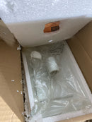 Justice Design Group FAL-5541-MBLK LumenAria 8" ADA Compliant Wall Sconce - Matte Black