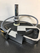 Signature Hardware 447857 Rigi 1.2 GPM Single Hole Bathroom Faucet with Metal Lever Handle and Pop-Up Drain Assembly - Chrome