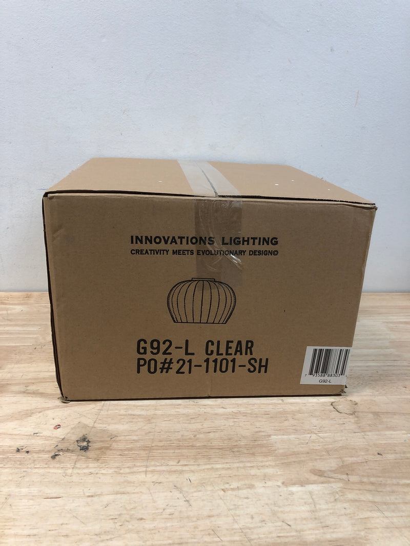 Innovations Lighting - Large Fenton - 11 Inch Light Glass  Clear Finish