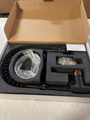 Aimadi KI-0140-MB&RG Single Handle LED Pull Down Sprayer Kitchen Faucet with Advanced Spray 1-Hole Kitchen Sink Taps in Matte Black&Rose Gold