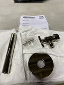 Delta DT022203-PN Angled Supply Stop Valve with Dial Handle - Less Supply Line - Brilliance Polished Nickel