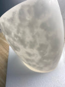 Justice Design Group CLD-8814-18-NCKL-RIGID Clouds 1 Light Full Sized Pendant with Rigid Stem Kit and Short Tapered Cylindrical Shade - Brushed Nickel