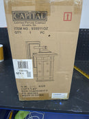 Capital Lighting 935511OZ Mission Hills 14" Tall Outdoor Wall Sconce - Oiled Bronze