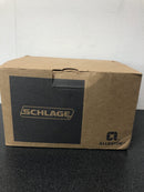 Schlage F10LAT619GRW Latitude Passage Door Lever Set with Decorative Greenwich Trim - Satin Nickel