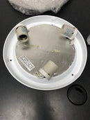 Bromi Design B4106GG Lynch 3 Light 16" Wide Flush Mount Drum Ceiling Fixture - Gray / Gold