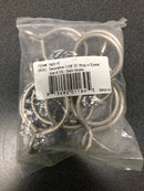 Rod desyne 1923-015 Satin Nickel Curtain Rings