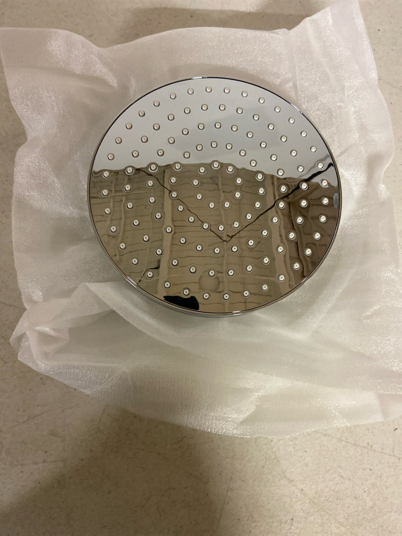 Kohler K-76464-Y-CP Awaken Round 8" Single Function 2.5 GPM Rainhead with MasterClean Sprayface - Polished Chrome