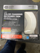 Commercial electric 53820101 6 in. 30 Lighting Options Title 20 Integrated LED Recessed Light Trim Adjustable CCT New Construction Remodel Kitchen