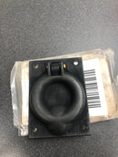 Baldwin 0395102 2-1/2 Inch x 3-5/16 Inch Flush Cabinet Pull - Oil Rubbed Bronze