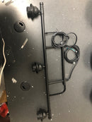 Aiwen DYJ-S443 3-Light Black Kitchen Island Linear Pendant Light Industrial Ceiling Hanging Fixture with Metal Shade