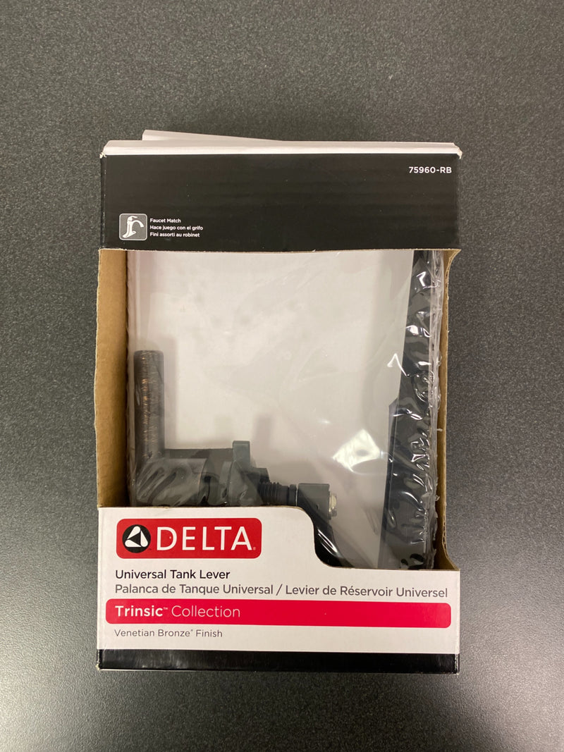 Delta Trinsic Universal Toilet Handle in Venetian Bronze