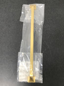 Hickory Hardware H076706-BGB Forge 12 Inch (305 mm) Center to Center Farmhouse Large Cabinet Handle / Large Drawer Pull - Brushed Golden Brass