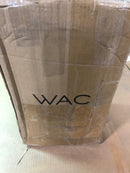 WAC Lighting DS-WD06-F930B-BK Tube Architectural 2 Light 18" Tall LED Outdoor Wall Sconce with 59° Flood Beam Spread and Light Directed Toward the Wall - Black / 3000K / 90CRI