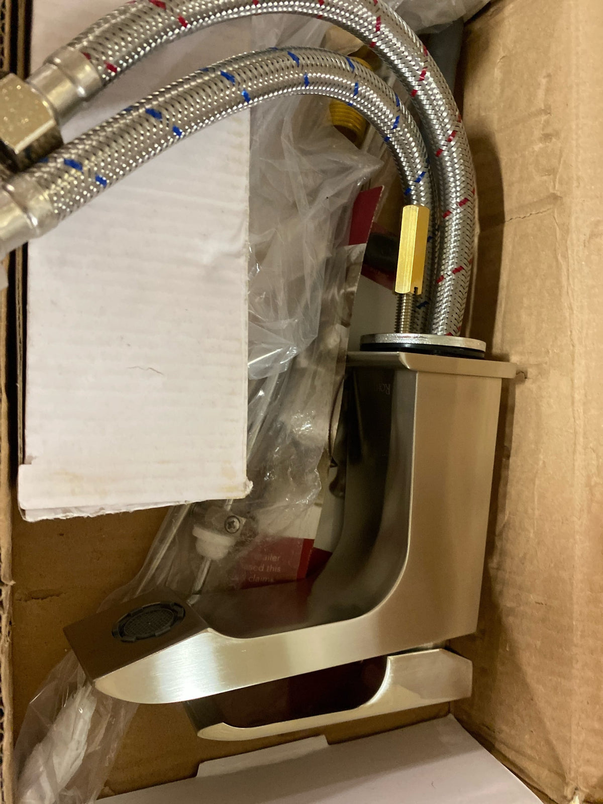 Rohl CA2201LMSTN-2 Caswell 1.2 GPM Single Hole Bathroom Faucet with Pop-Up Drain Assembly - Satin Nickel