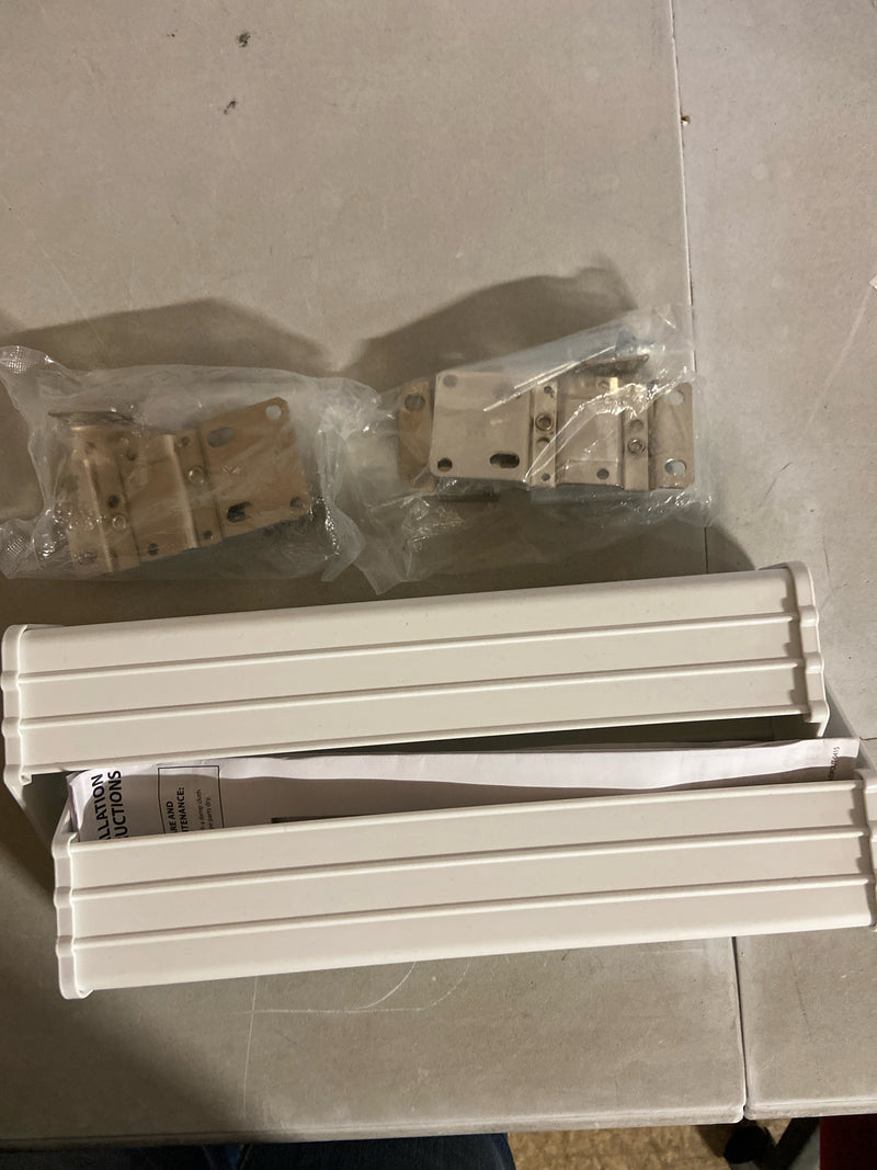 Rev-A-Shelf 6542-11-11-52 Slim Series 11 Inch Sink Front Plastic Tip Out Tray - White