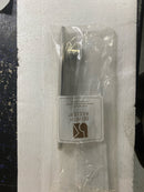 Belwith Keeler B079714-SN Pebble 3-3/4" (96mm) & 5-1/16" (128mm) Dual Center to Center Organic Zen Cabinet Handle / Drawer Pull - Satin Nickel