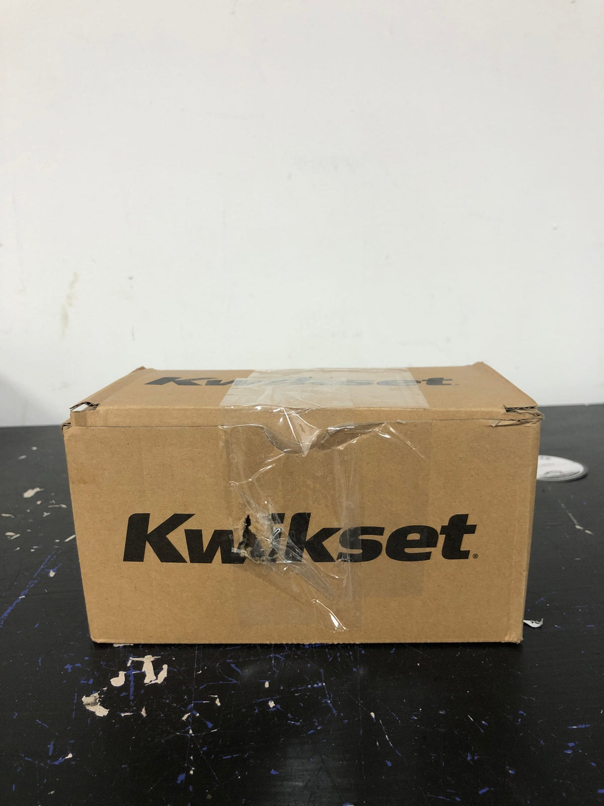 Kwikset 971PSKSQT-4 Pismo Single Cylinder Interior Pack with Square Rose - Satin Brass