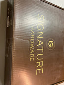 Signature Hardware SHWSCHB807ZBN Hibiscus Widespread Bathroom Faucet