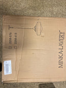 Minka Lavery 2258-576 1 Light 13.25" Height Indoor Schoolhouse Pendant in Brushed Bronze - Brushed Bronze