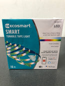 Ecosmart AL-TP-RGBCW-60- 16 ft. Smart RGB and Tunable White Tape Light Powered by Hubspace