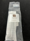 Belwith Keeler B077990MB Coventry 6-5/16" Center to Center Sleek Square Cabinet Handle / Drawer Pull - Matte Black