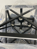 Feit electric PND1445CCTNLBK Katalyst 60-Watt 4-Light Matte Black Modern Adjustable CCT and 3-Light Modes Integrated LED Pendant Light