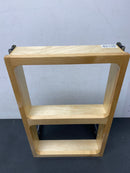 Rev-A-Shelf 4WCTM-18DM2-175 Wood Classics 22-1/4" Wood Top Mount Pull Out Double Waste Containers - Maple / White