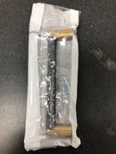 Alno A2804-4-CHP/MB Alta Moda 4" Center to Center Modern Smooth Round Cabinet Handle / Drawer Pull - Champagne / Matte Black