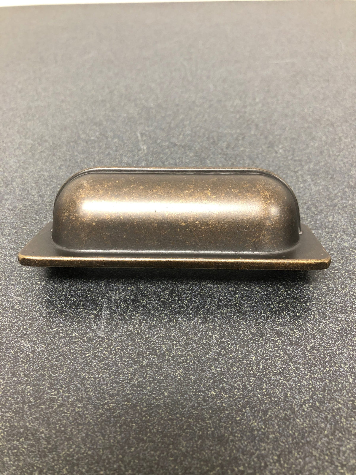 Hickory Hardware PA1023-WOA Oxford Antique 3 Inch Center to Center Cup Cabinet Pull - Windover Antique