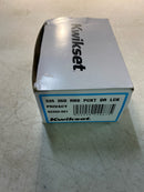 Kwikset 335-26D Round Privacy Bed/Bath Pocket Door Lock - Satin Chrome