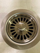 Blanco 4-1/2" Disposal Flange Trim Insert and Strainer Fits Over Existing Insinkerator Disposal Flange