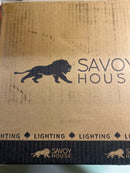 Savoy House 9-302-1-109 Monroe Single Light 20" Tall Wall Sconce - Polished Nickel